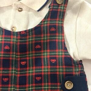 Christmas Cars boy outfit two piece set Sz 24months Xmas holidays colors NWT